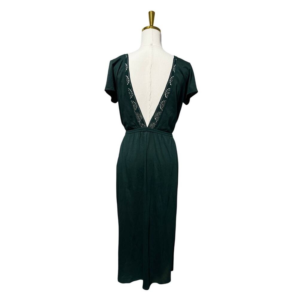 Sezane Lucille Dress, forest green, size M, 100% organic cotton, retailed $145 - Picture 3 of 7